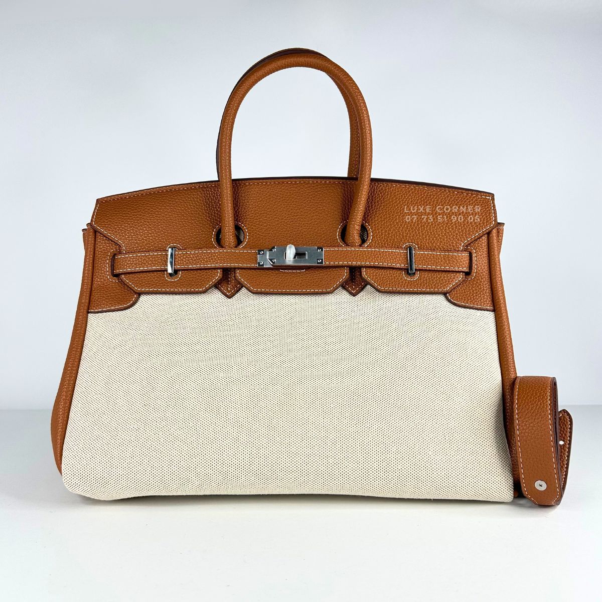 Sac HRMS Birkin 35 - Double Face - Marron