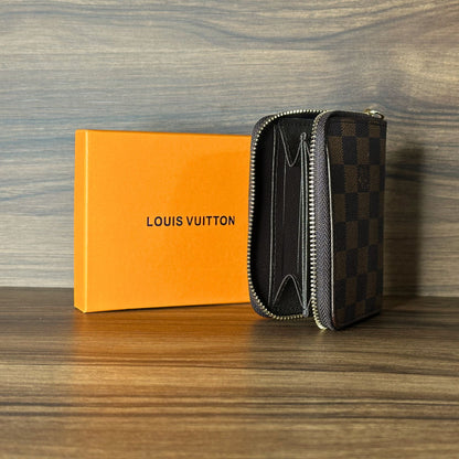 Portefeuille LV Zip Damier