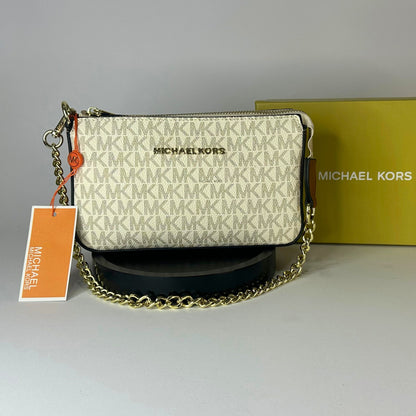 Sac MK Pochette à bandoulière - Dorée