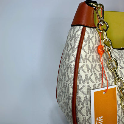 Sac MK Pochette à 2 bandoulières - dorée