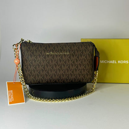 Sac MK Pochette à bandoulière - Dorée