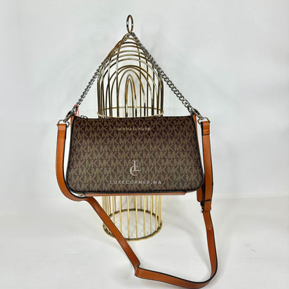 Sac MK Pochette à 2 bandoulières - Agentée