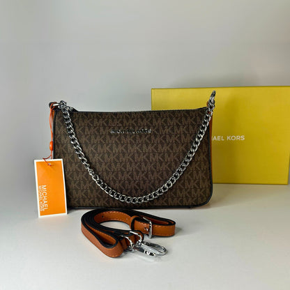Sac MK Pochette à 2 bandoulières - Agentée