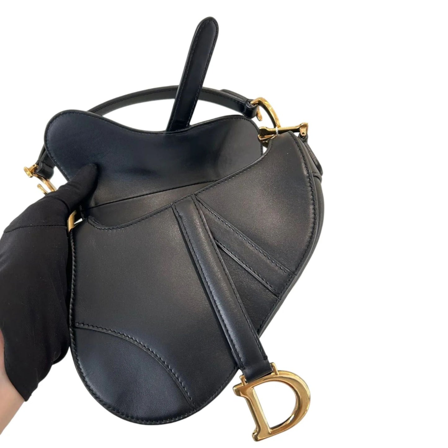 SAC DIOR SADDLE NOIR