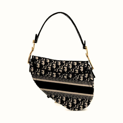 Sac Saddle à bandoulière Broderie Dior