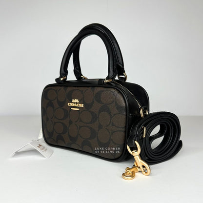 Sac Coach Satchel en toile signature