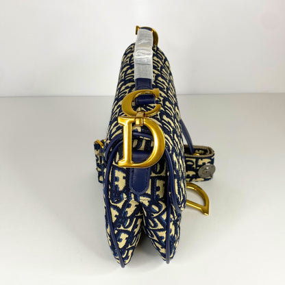 Sac Dior Saddle à bandoulière jacquard