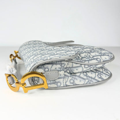 Sac Dior Saddle à bandoulière jacquard