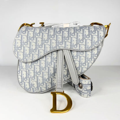 Sac Dior Saddle à bandoulière jacquard