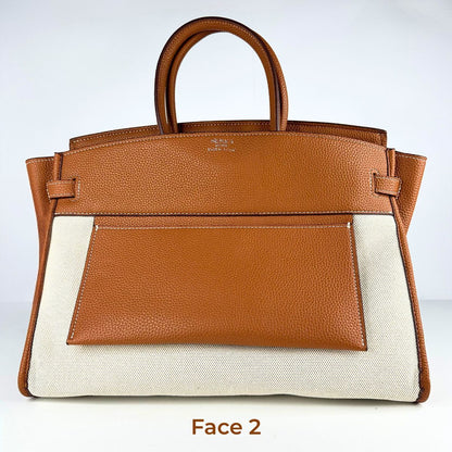 Sac HRMS Birkin 35 - Double Face - Marron