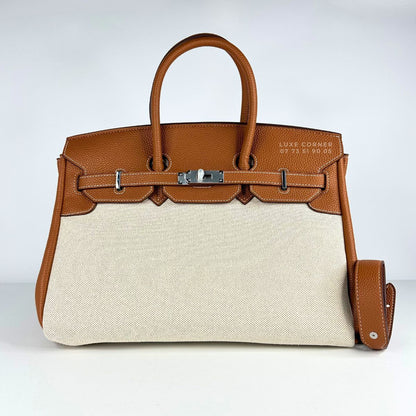 Sac HRMS Birkin 35 - Double Face - Marron