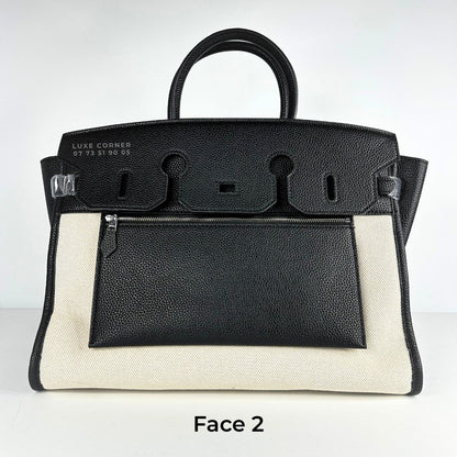 Sac HRMS Birkin 35 - Double Face - Noir