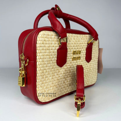 Sac Miu Miu En Raphia