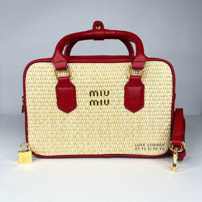 Sac Miu Miu En Raphia