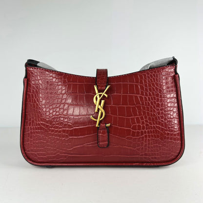 Sac YSL Le 5 à 7 - Croco